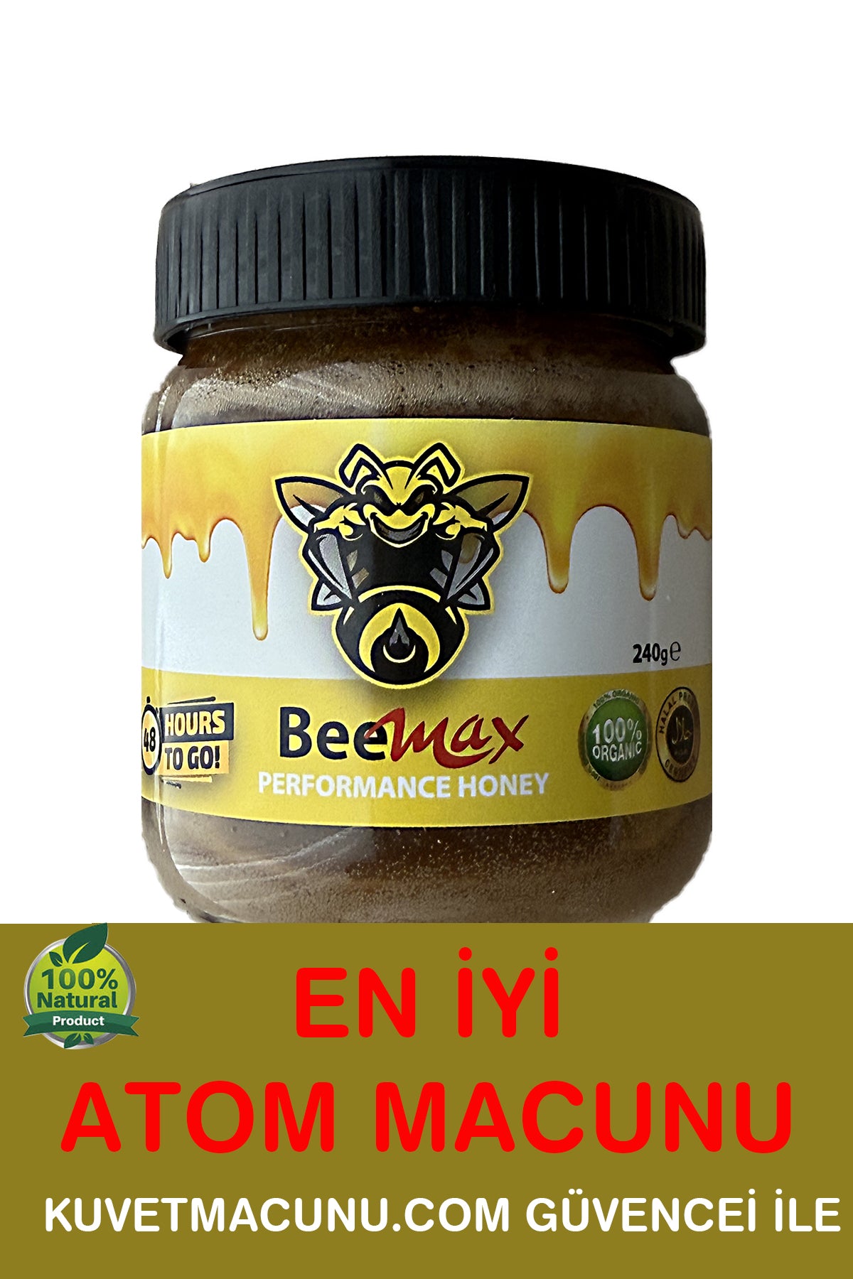 Atom Bitkisel Epimedyumlu Bee Max Macun 240